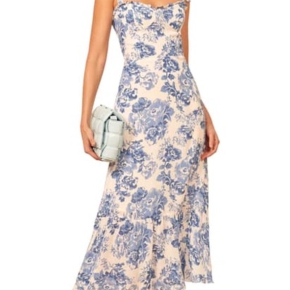 Reformation Nikita Dress, Olympia, Size 12 - Picture 8 of 8